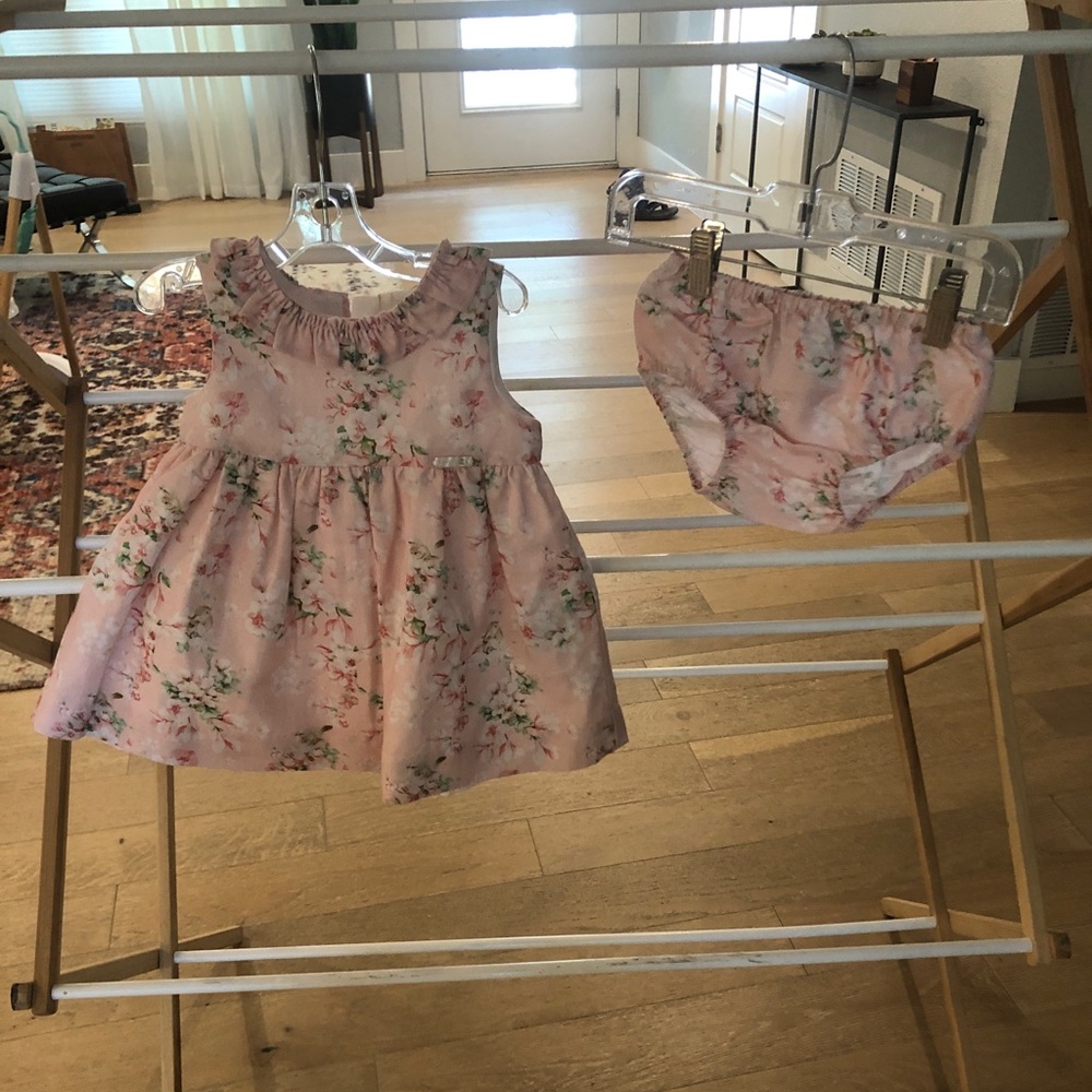 Mayoral Floral Baby Girl Dress